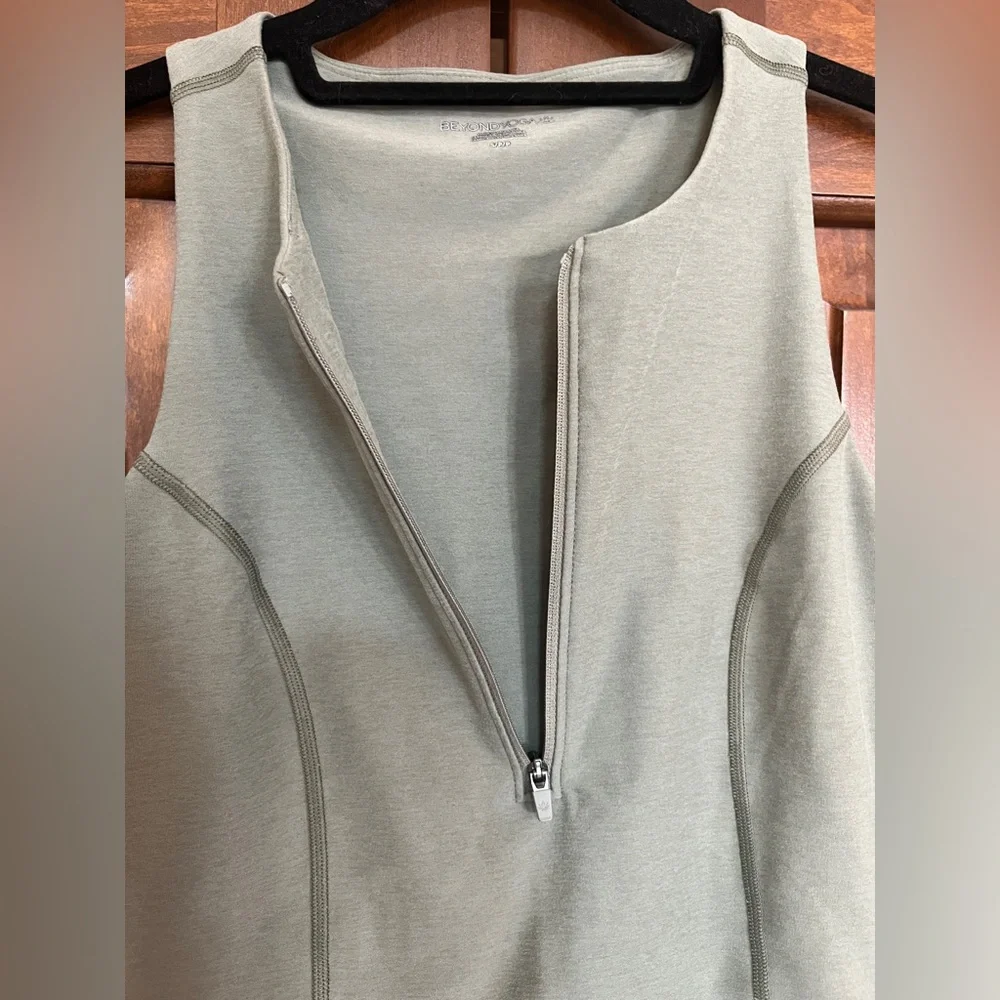 Beyond Yoga - spacedye moveup mini dress grey sage - Picture 7 of 12